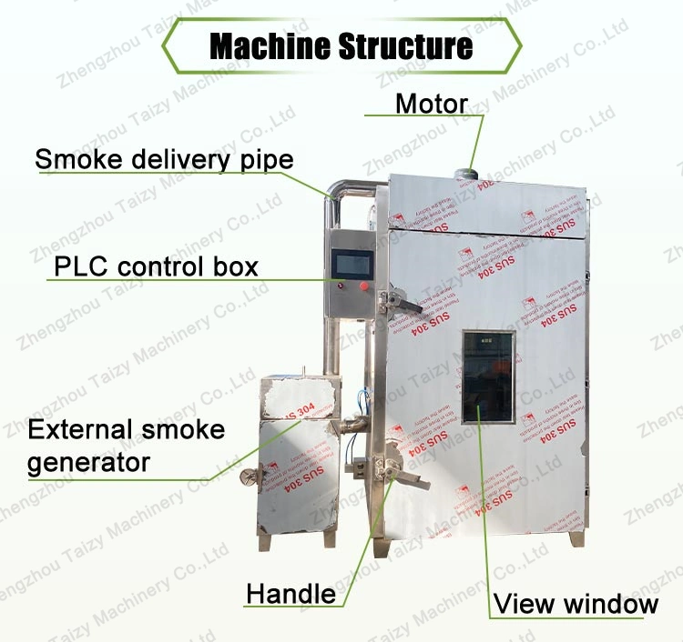 Chicken Smoking Machine Smoke Fish Sausage Smoker Smoking Machine