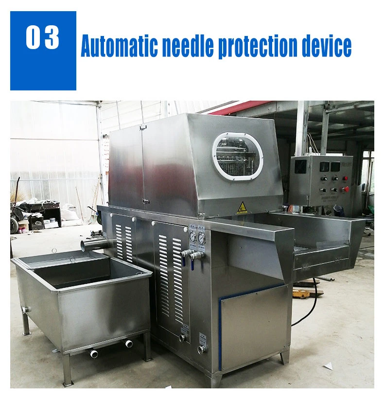 Good Quality Chicken Recipe Saline Injection Machine for Smoking