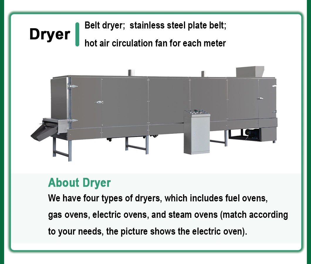 Automatic Soya Chunks Tvp Textured Soy Vegetable Protein Nuggets High Moisture Meat Analogue Extruder Production Processing Extrusion Line System Making Machine