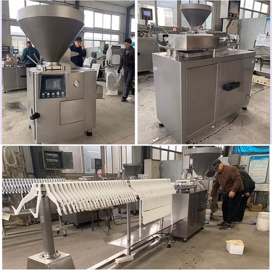 ステンレス製ソーセージ充填結束機